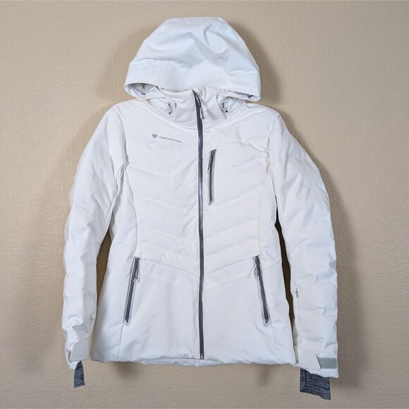 Obermeyer Women's Cosima Down Ski Jackets Down Filled sz 12 Heavy Duty - Picture 1 of 16